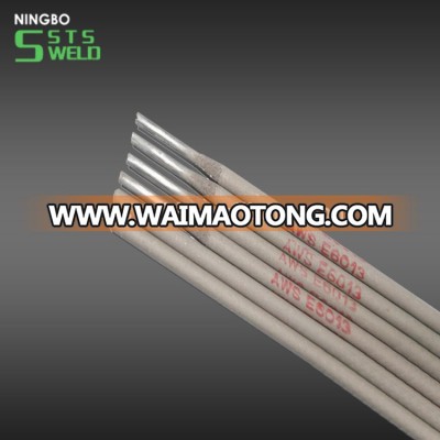 Factory supply mild/low carbon steel welding electrode J421 AWS E6013 2.0/2.5/3.2/4.0/5.0mm